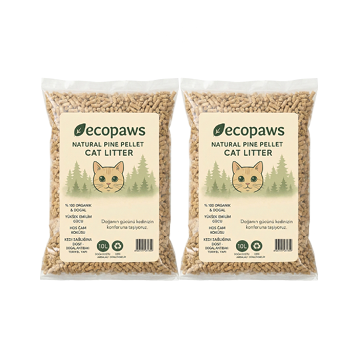 20 Litre Ecopaws Kedi Kumu