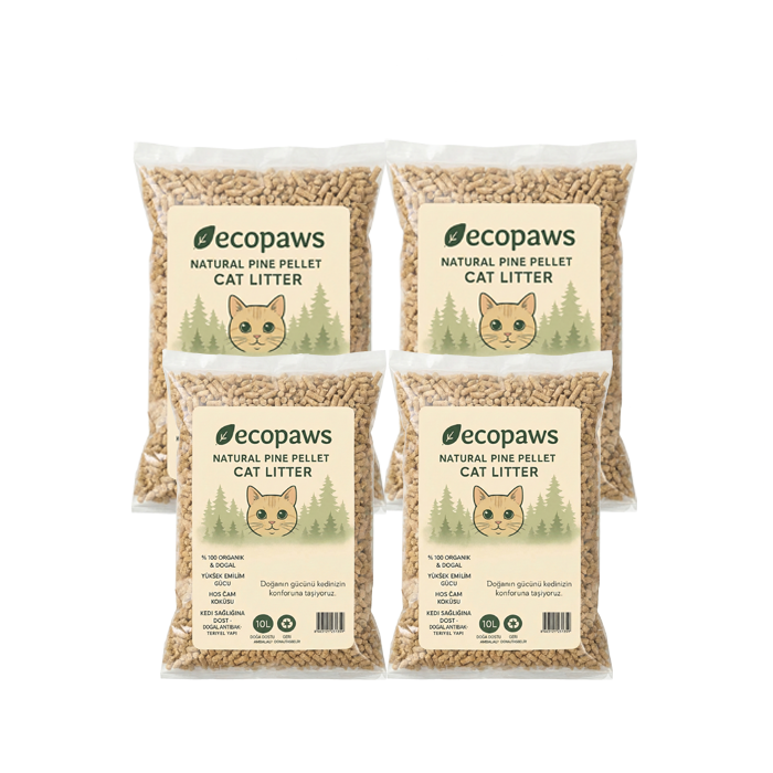 40 Litre Ecopaws Kedi Kumu