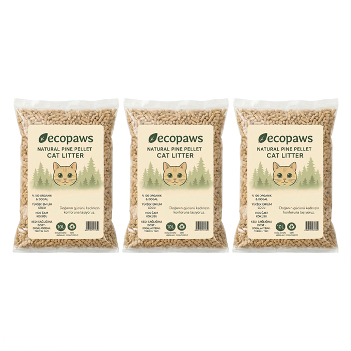 30 Litre Ecopaws Kedi Kumu